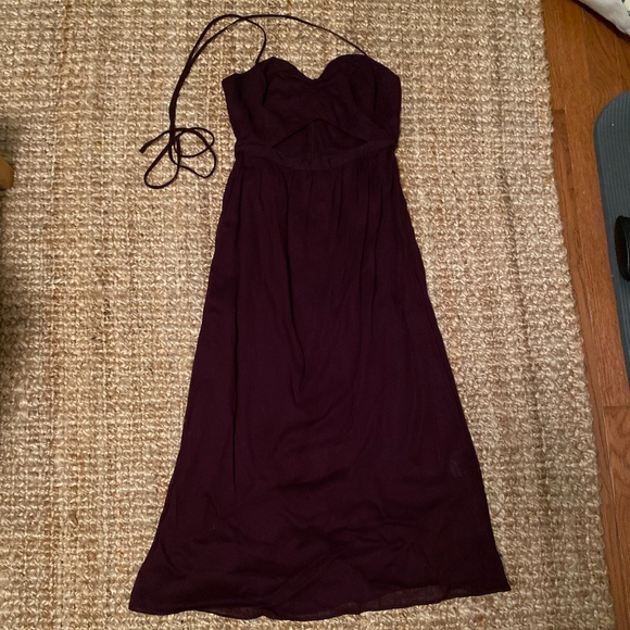 NWT Reformation Addie Dress in Fig size 2 - Picture 4 of 12